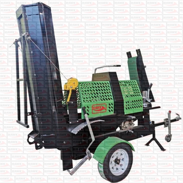 Auto Big Firewood Processor With Track