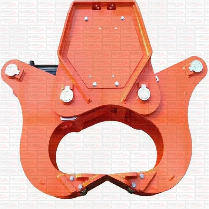 Excavator Hydraulic Log Cracker