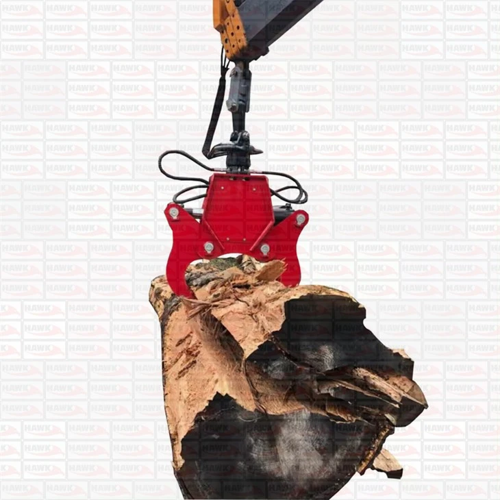 Hydraulic Wood Log Chipper Cracker Splitter