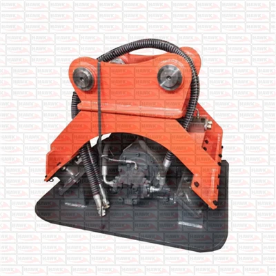 Compactador hidráulico de terra para escavadeira