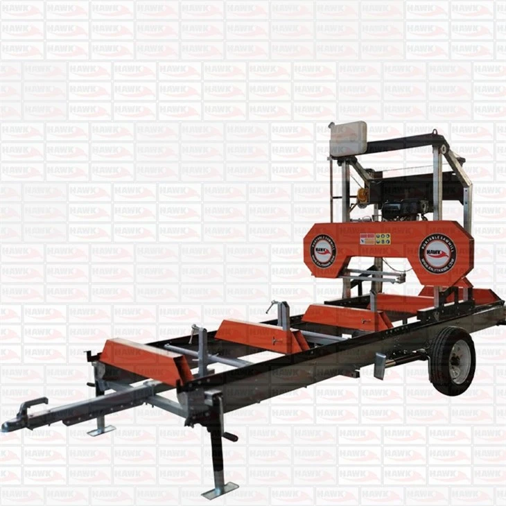 36 Inch Portable Sawmill With Trailer