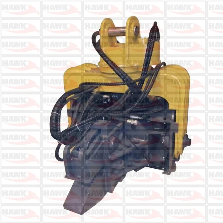 Clip-on Excavator Mounted Pile Hammer