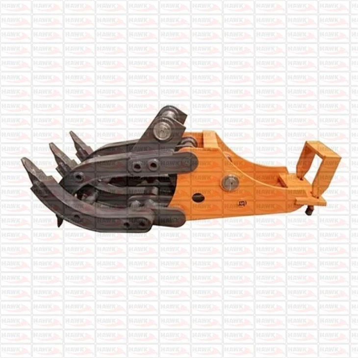 Mechanical Wood Grapple For 17 Ton Excavator